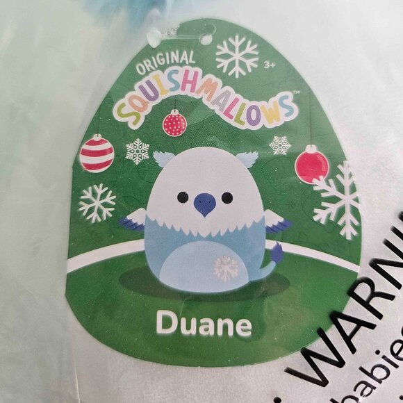 NWT 20" Duane the blue winter Griffon Squishmallow - Picture 2 of 2